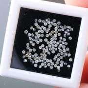 Heavy! .81ct set of REAL round brilliant Diamonds!