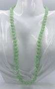 Green Jade beaded necklace