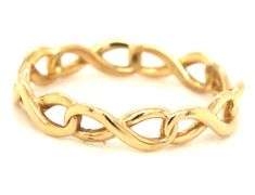 Tiffany & Co Infinity gold band