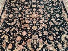Magnificent Silk &Wool Tabriz Rug 8x10