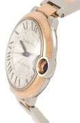 Cartier Ballon Bleu 3754, 36MM, Silver Dial, 18K Rose Gold & Stainless-Steel Watch