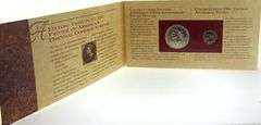 1993 Thomas Jefferson Coin & Currency Set.