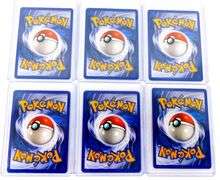 6 Pokémon 2003 Ex Ruby & Sapphire Cards