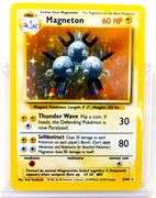 Pokemon 1991 Magneton Stage 1 Holo Card