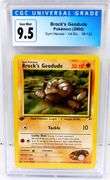 Pokémon Brock's Geodude 1st Edition Card, 9.5 Gem Mint