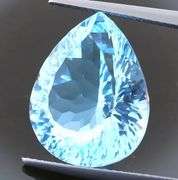 HIGH FIRE FLASHING!!! 12.04ct VS top Swiss blue Topaz!!!