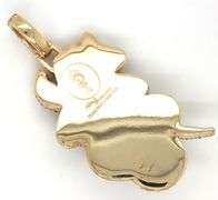10kt Yellow gold 4.75ctw white and black diamond Scooby-Doo pendant