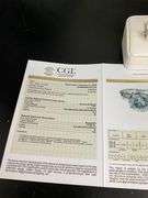 Wow! Certified 4+ CTTW Natural Diamond Ring set in Platinum