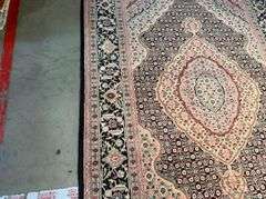 Superb Silk&Wool Tabriz Rug 4x6