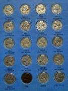 Two Jefferson Nickel Sets 1938-1962 Complete