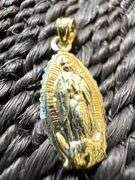 10K Yellow Gold Saint Pendant