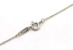 Tiffany & Co Enchant circle pendant on chain
