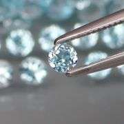 Brilliant color! Brilliant sparkle! 7.04ct baby blue Topaz set!