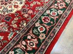 Fine Silk&Wool Tabriz Runner 2.6x10'