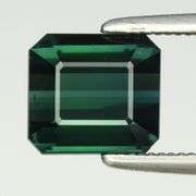 Elegant 1.51ct VVS grade untreated blue green Tourmaline