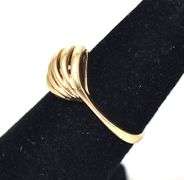 Timeless 14K Yellow Gold Dome Style Ring