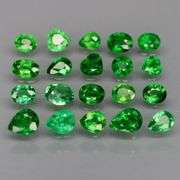 Wow! 4.25 carats of REAL Tsavorite Garnets! And they're UNTREATED!