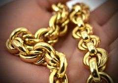 Valuable and Heavy 14K Italian-Made Necklace