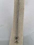 CERTIFIED BRAND NEW 14K WHITE GOLD DIAMOND TENNIS BRACELET