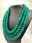 Beautiful 2028 Cttw Majestic Mined From The Earth  Emerald Necklace