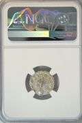Razor-sharp Antoninus Pius Roman Silver Denarius, 138-161 AD. NGC XF