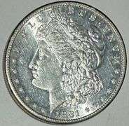 1881 S Frosty BU Morgan Dollar