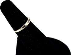 Darling 10K White Gold Diamond Band Ring