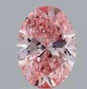 Magnificent 18KT White Gold 2.30 Carat Certified Fancy Vivid Pink Lab Diamond Ring