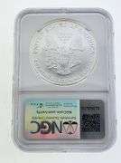 2002 American Silver Eagle, NGC MS69 "Red Book Label"