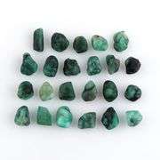 Lot of 10 Natural Ruby Crystal Rough Gemstones