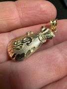10k Yellow Gold Money Bag Pendant