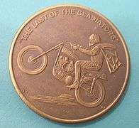 RARE EVEL KNIEVEL MEDAL/ MEDALLION