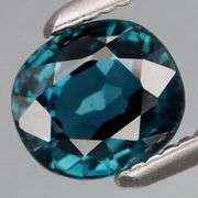 Outstanding color! 1ct London blue Sapphire! Heated only!