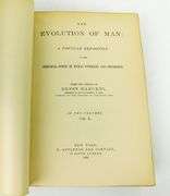 1896 Evolution of Man, 2 Volume Set