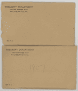 Gem 1956 & 1957 Flat Pack Proof Sets in original envelopes