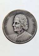 Golda Meir - Prime Minister Of Israel, .999 Silver