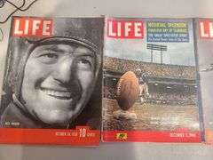 10 Vintage Rare Life Magazines