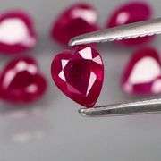 Premium 2.28ct set of Pigeons blood red Burmese Rubies! Heated only!