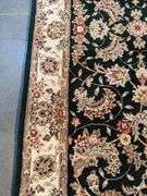 Fine Silk&Wool Tabriz Runner 2.6x12'