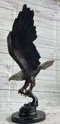 Eagle Catch Fish Bronze Sculpture