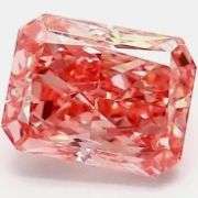 Very Nice Certified Lab Diamond - 3.07 Carats, Cut Corner Rectangular Modified Brilliant Cut