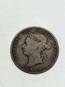1886 Canada Silver 25 Cents
