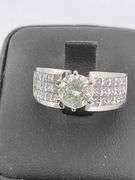 Brand New Certified 3.5+ CTTW Natural Diamond Ring