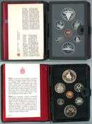 Two Canadian Silver Proof Sets: 1975 & 1982