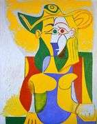 Pablo Picasso, Woman In Armchair