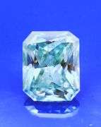 Sparkling 8 Ct Vs1 Mint Green Fire Moissanite Solitaire