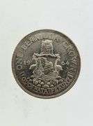 1964 One Bermuda Crown, Silver