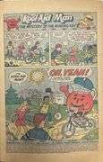 Vintage Comic Book & Comic Page Lot – Marvel/DC Bronze Age (Invaders #19, Superman Action, Iron Fist