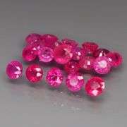Vivid! 3.21ct set of reddish pink Burmese Rubies! Heated only!