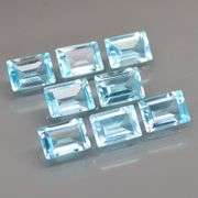 High fire! 10.25ct vibrant sky blue Topaz set!